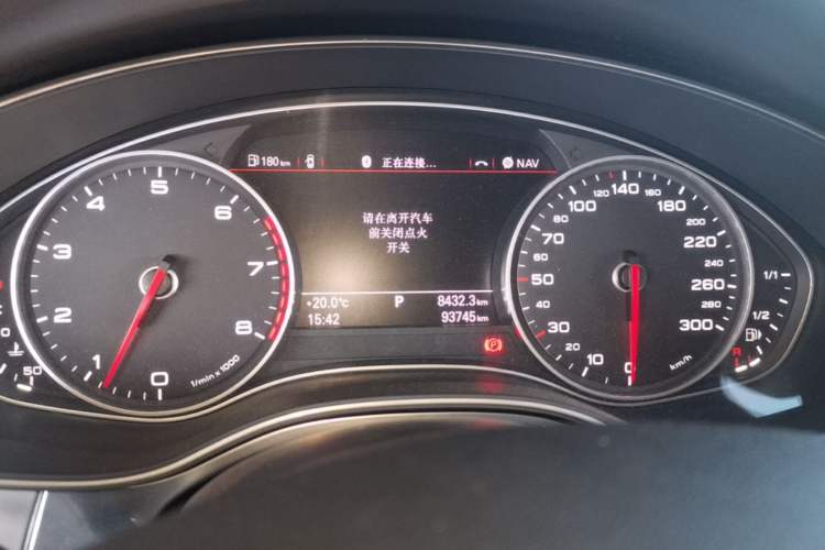 Used Audi A6L 2014 30 FSI Technology Model Instrument Cluster