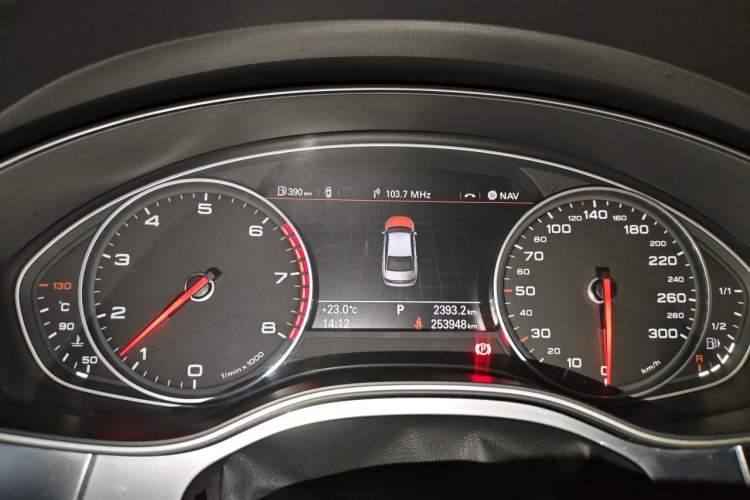 Used Audi A6L 2014 TFSI Comfort Model Instrument Cluster