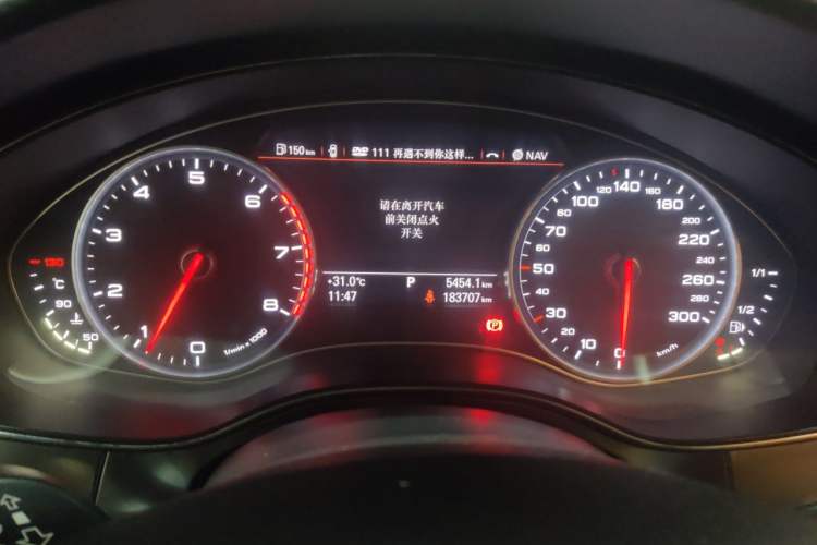 Used Audi A6L 2014 TFSI Standard Model Instrument Cluster