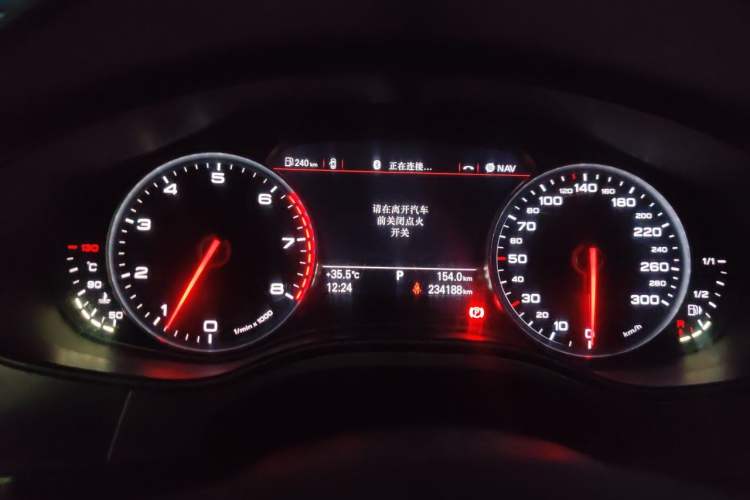 Used Audi A6L 2014 TFSI Comfort Model Instrument Cluster