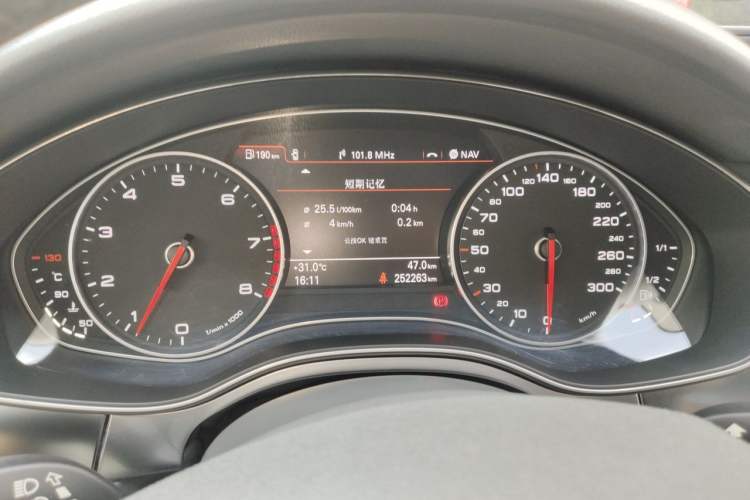 Used Audi A6L 2014 TFSI Manual Base Model Instrument Cluster