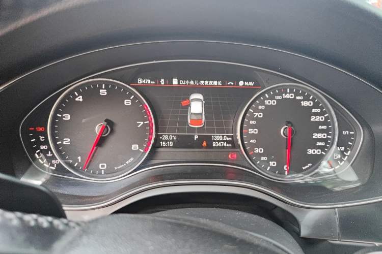 Used Audi A6L 2014 30 FSI Technology Model Instrument Cluster