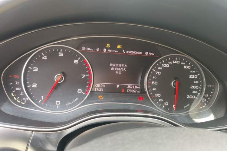 Used Audi A6L 2014 TFSI Standard Model Instrument Cluster