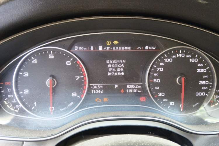 Used Audi A6L 2014 TFSI Standard Model Instrument Cluster