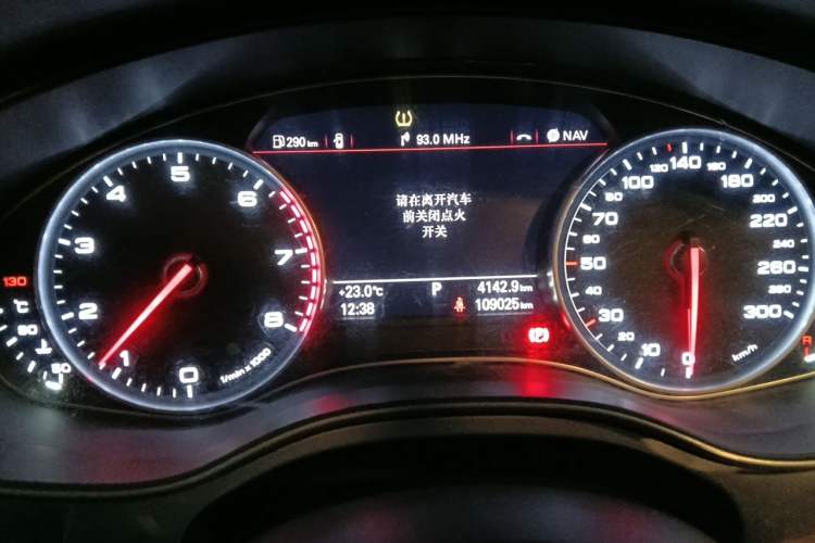Used Audi A6L 2014 TFSI Standard Model Instrument Cluster