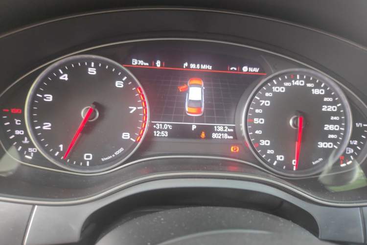 Used Audi A6L 2014 30 FSI Comfort Model Instrument Cluster