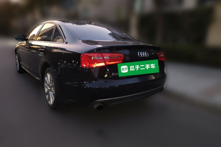 Used Audi A6L 2014 TFSI Standard Model Rear Left 45 Deg