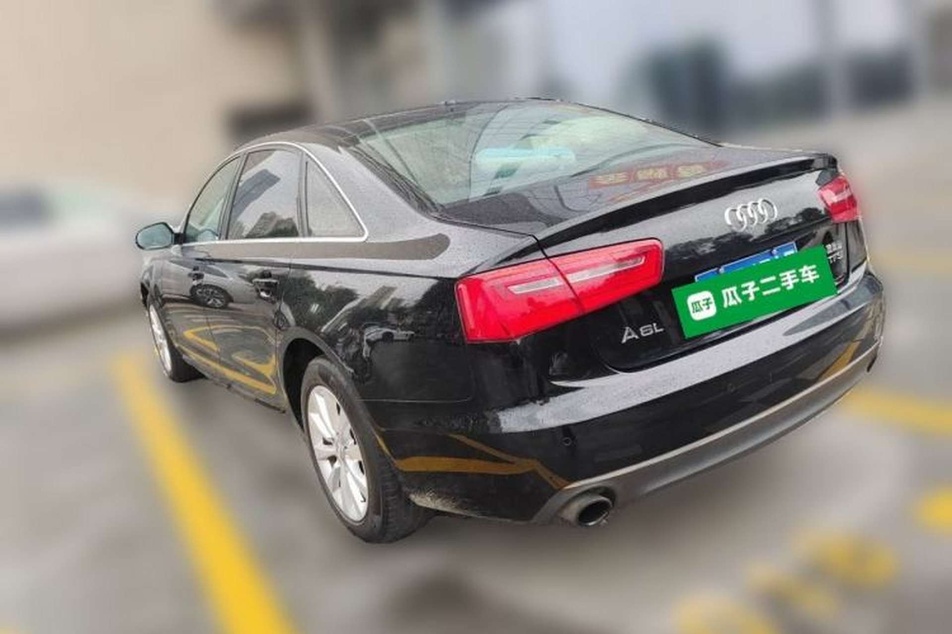 Used Audi A6L 2014 TFSI Standard Model Rear Left 45 Deg