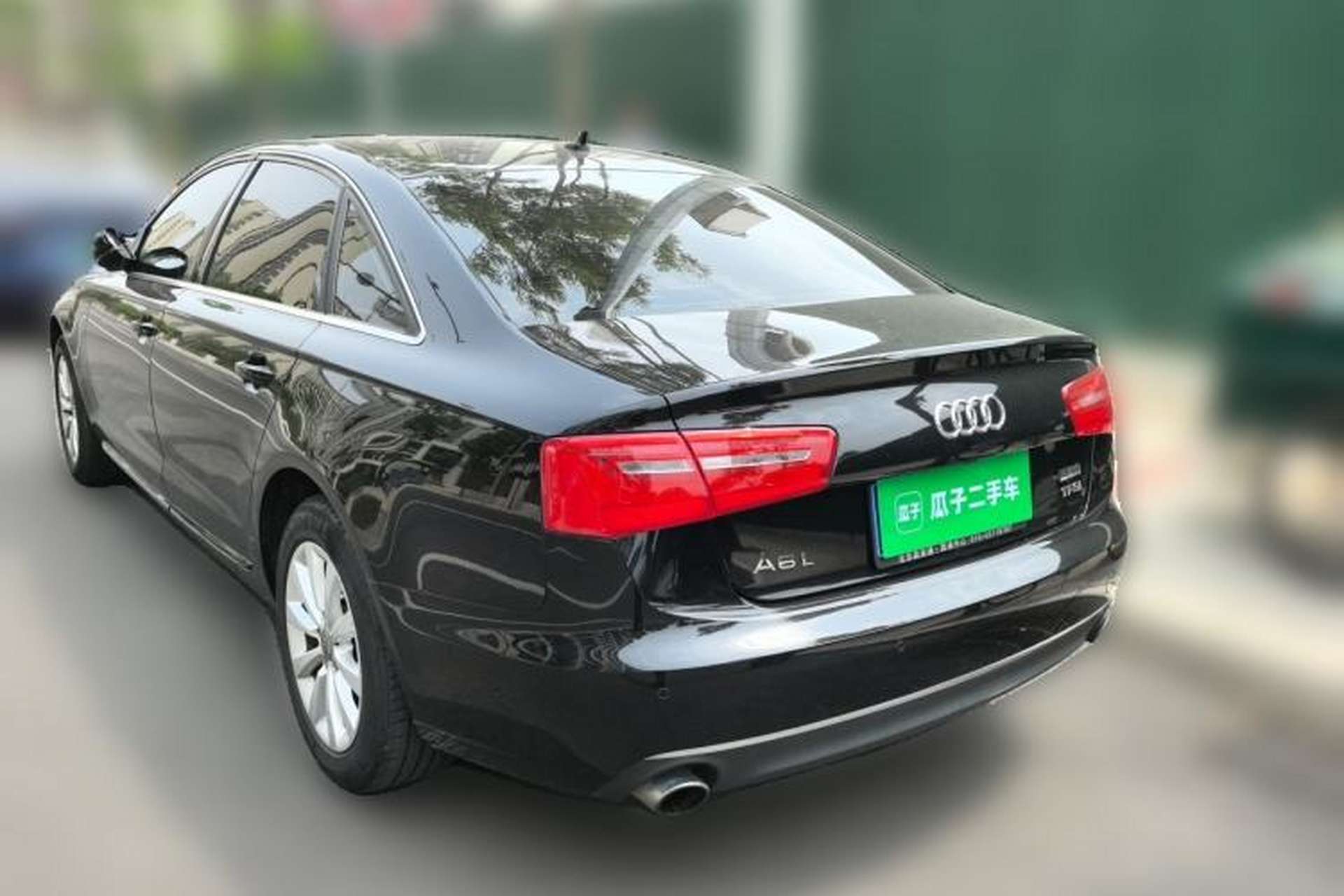 Used Audi A6L 2014 TFSI Standard Model Rear Left 45 Deg