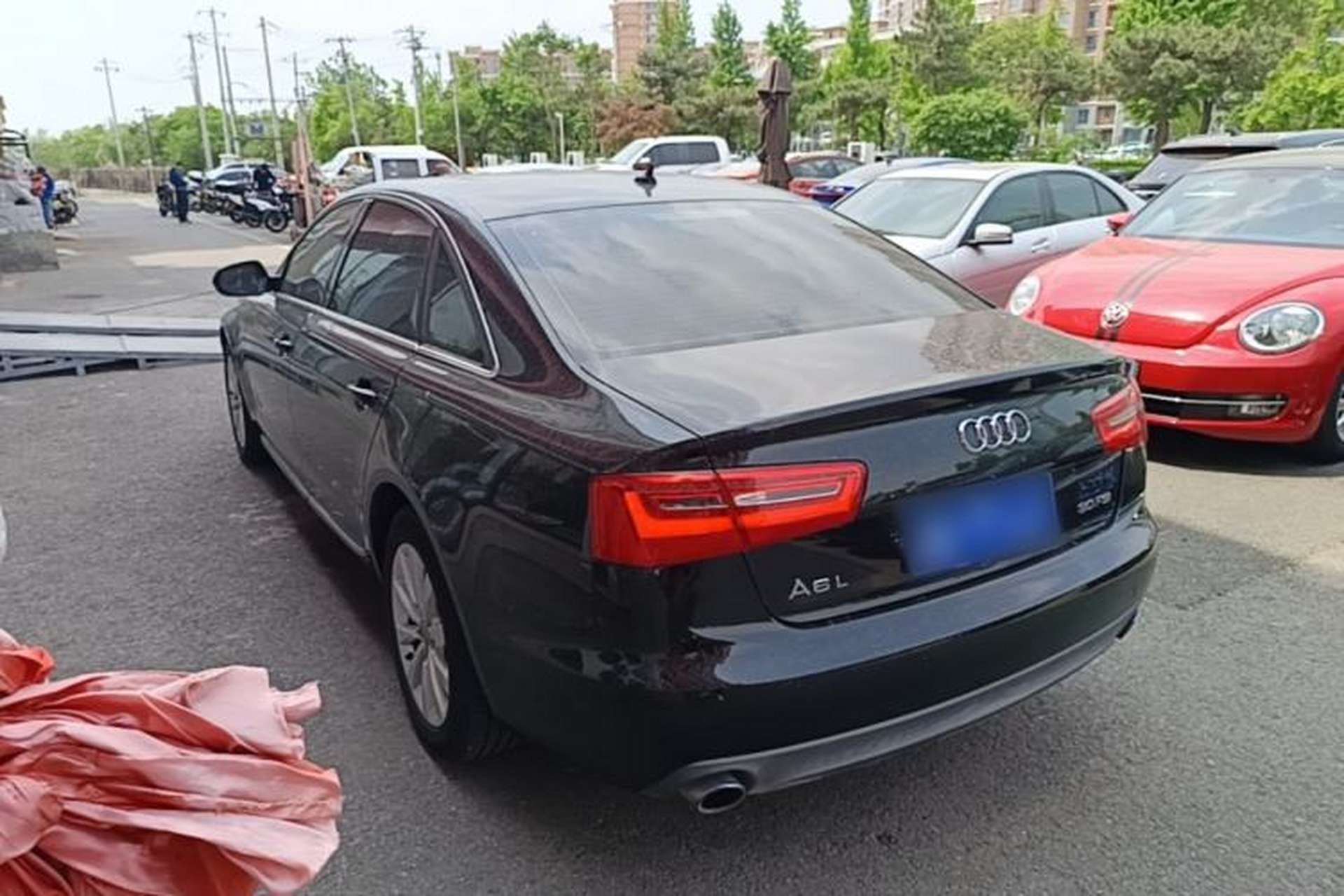 Used Audi A6L 2014 30 FSI Luxury Model Rear Left 45 Deg