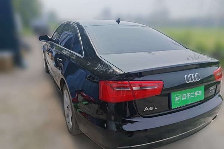 Used Audi A6L 2014 TFSI Standard Model Rear Left 45 Deg