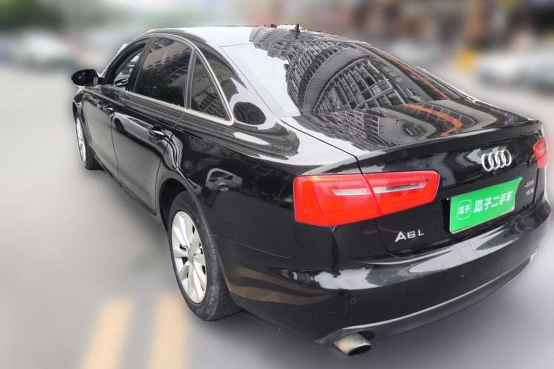 Used Audi A6L 2014 TFSI Comfort Model Rear Left 45 Deg