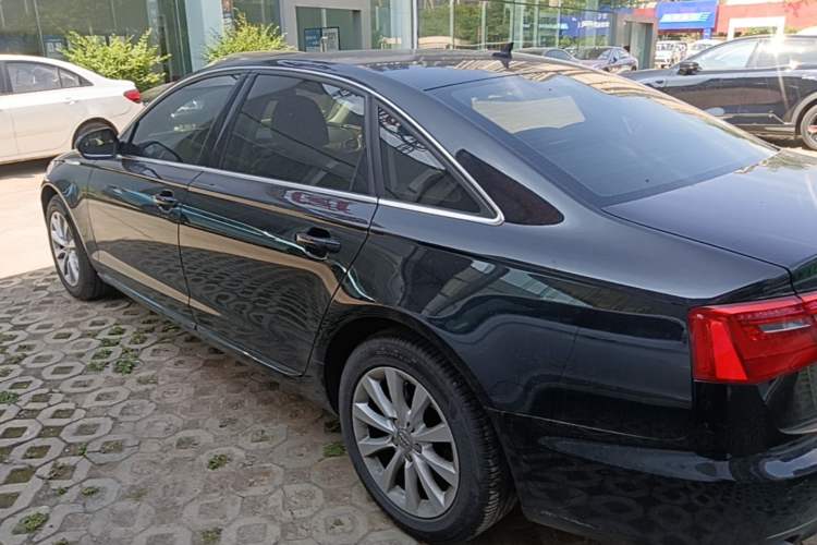 Used Audi A6L 2014 TFSI Standard Model Rear Left 45 Deg