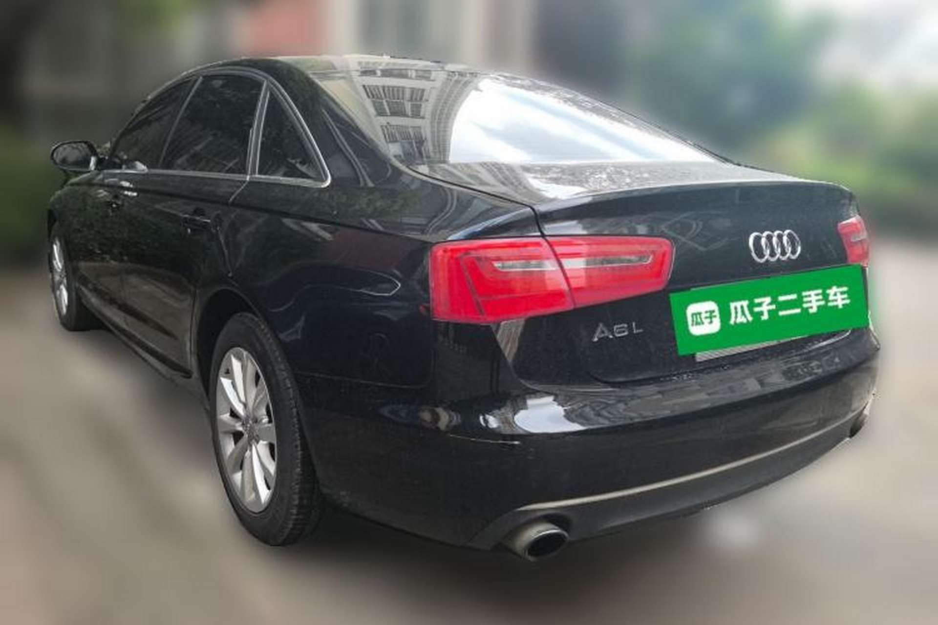 Used Audi A6L 2014 TFSI Standard Model Rear Left 45 Deg