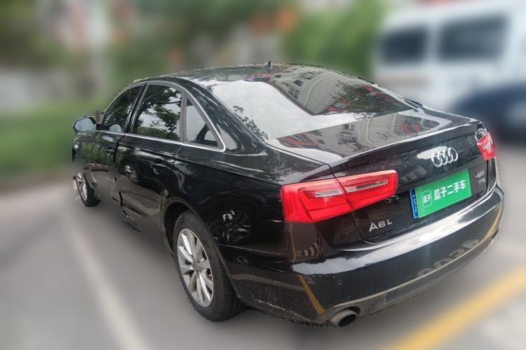 Used Audi A6L 2014 TFSI Standard Model Rear Left 45 Deg