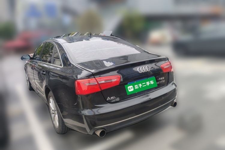 Used Audi A6L 2014 TFSI Standard Model Rear Left 45 Deg