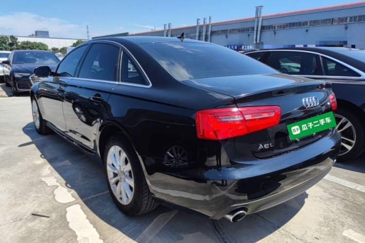 Used Audi A6L 2014 TFSI Standard Model Rear Left 45 Deg