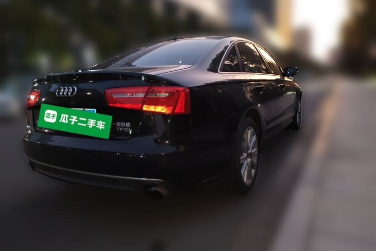 Used Audi A6L 2014 TFSI Standard Model Rear Right 45 Deg