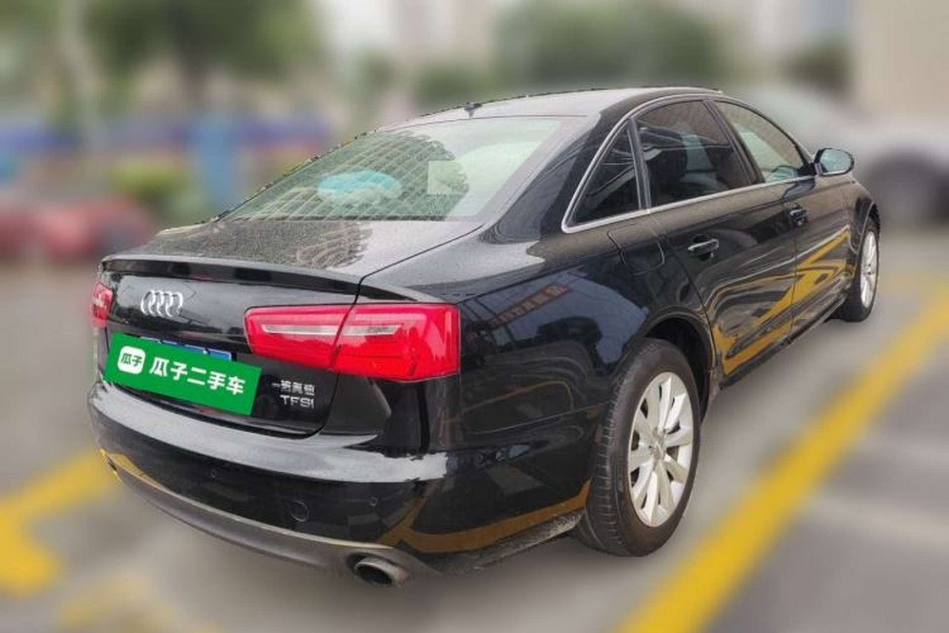 Used Audi A6L 2014 TFSI Standard Model Rear Right 45 Deg