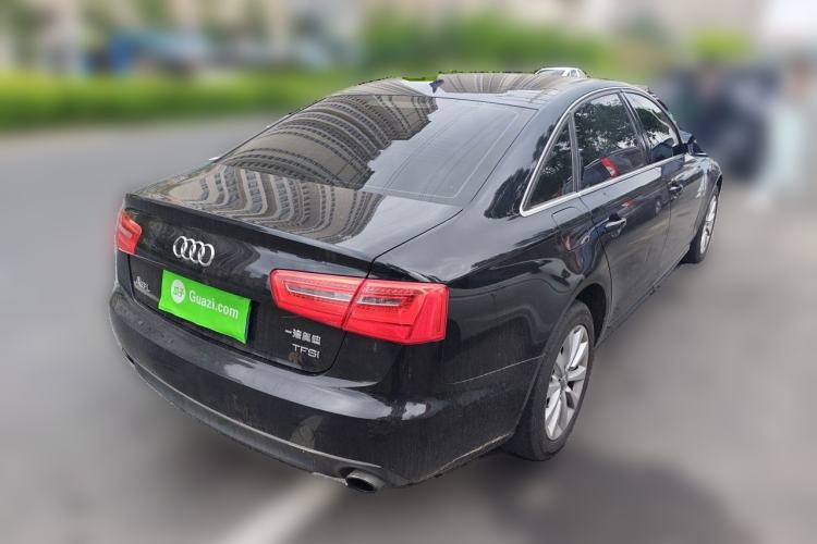 Used Audi A6L 2014 TFSI Standard Model Rear Right 45 Deg