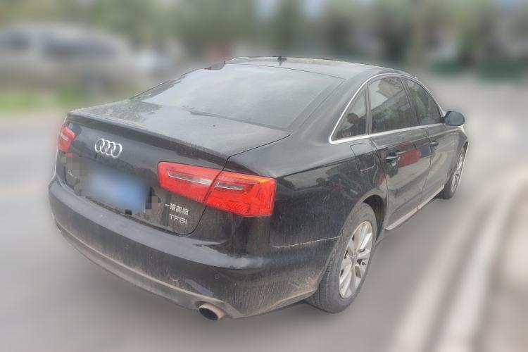 Used Audi A6L 2014 TFSI Standard Model Rear Right 45 Deg