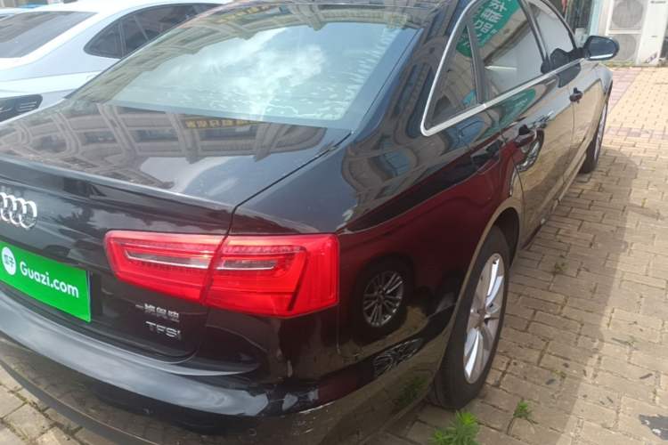 Used Audi A6L 2014 TFSI Standard Model Rear Right 45 Deg