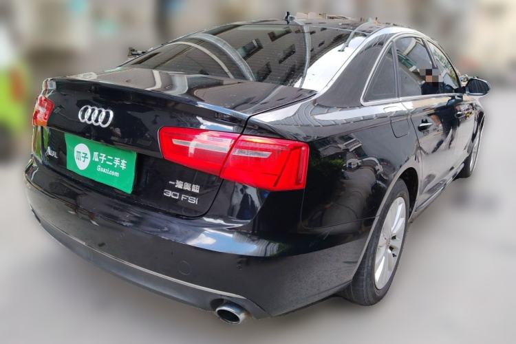 Used Audi A6L 2014 30 FSI Technology Model Rear Right 45 Deg