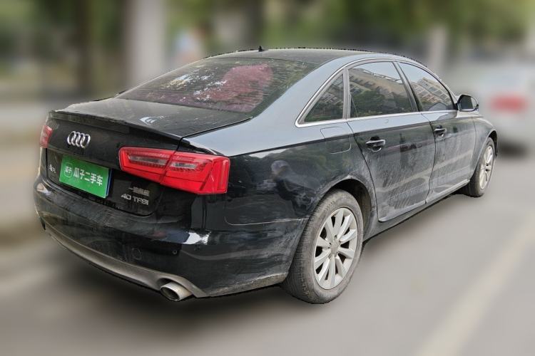 Used Audi A6L 2014 TFSI Standard Model Rear Right 45 Deg