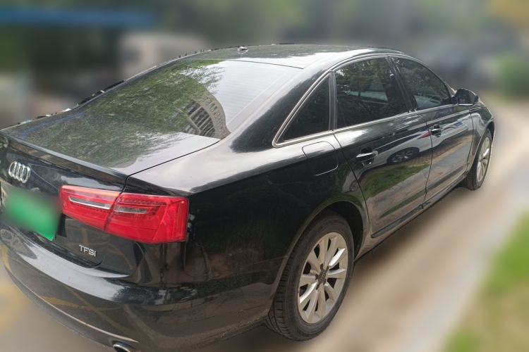 Used Audi A6L 2014 TFSI Standard Model Rear Right 45 Deg