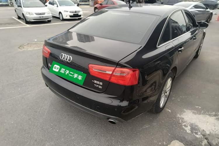 Used Audi A6L 2014 TFSI Standard Model Rear Right 45 Deg