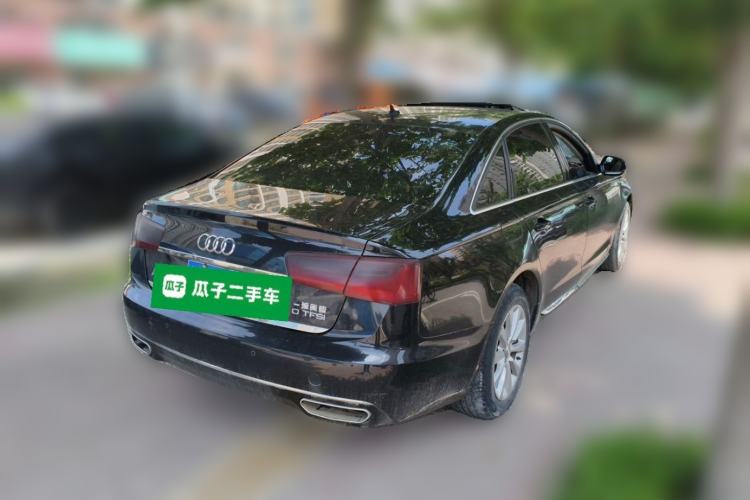 Used Audi A6L 2014 TFSI Standard Model Rear Right 45 Deg