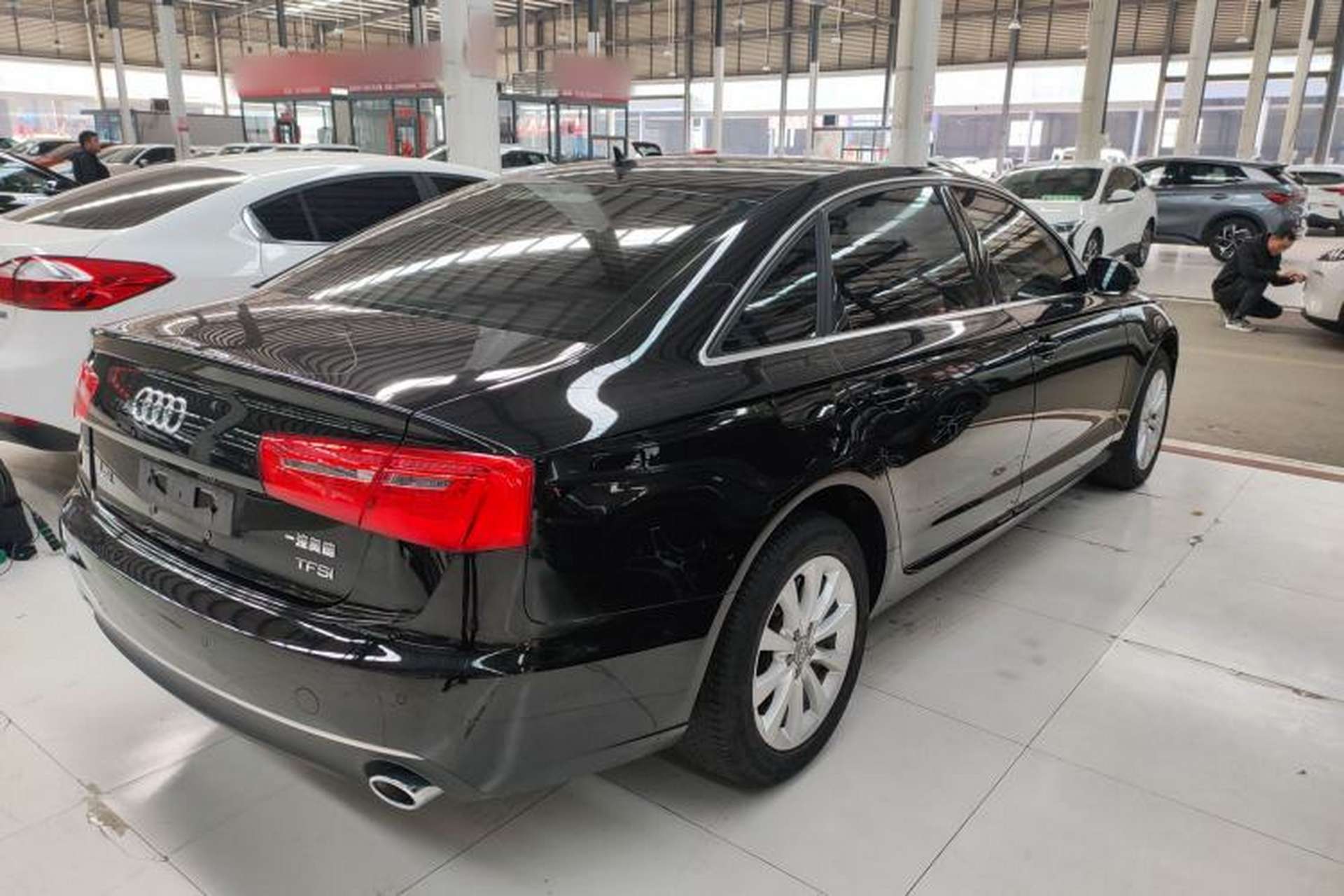 Used Audi A6L 2014 TFSI Standard Model Rear Right 45 Deg
