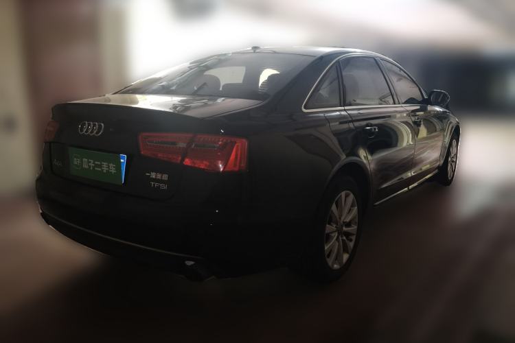 Used Audi A6L 2014 TFSI Standard Model Rear Right 45 Deg