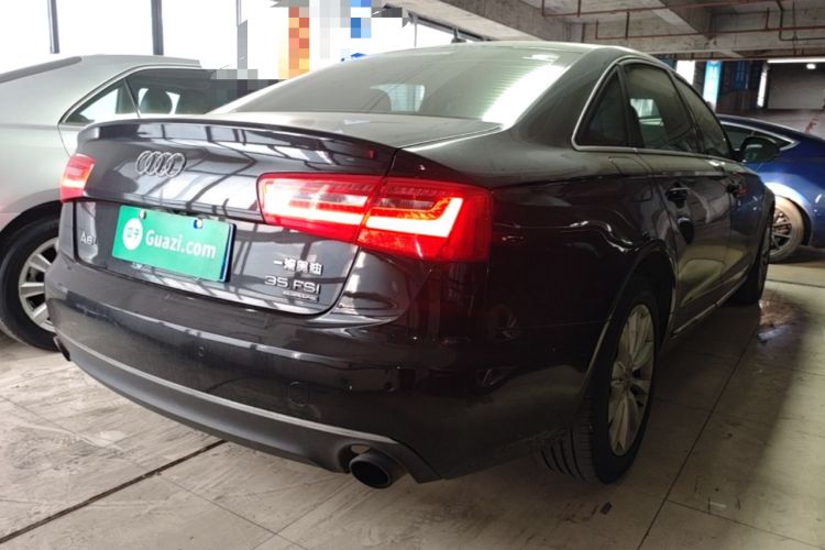 Used Audi A6L 2014 TFSI Standard Model Rear Right 45 Deg