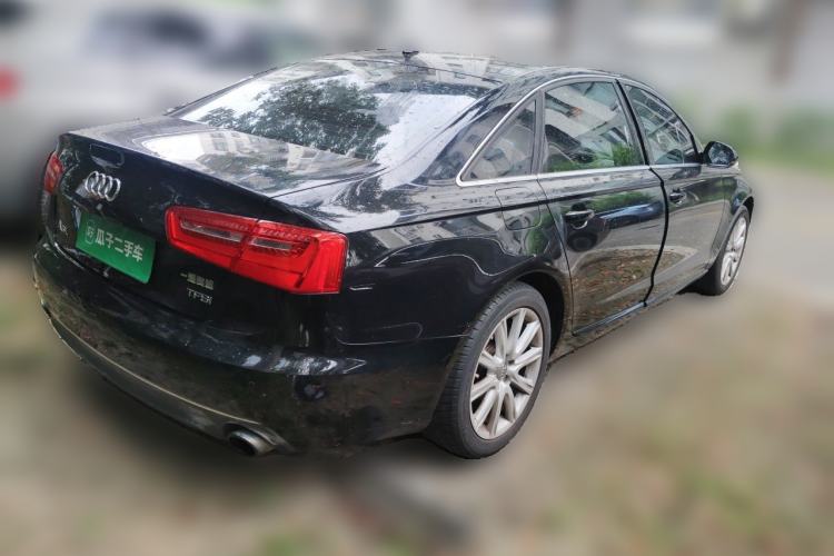 Used Audi A6L 2014 TFSI Standard Model Rear Right 45 Deg
