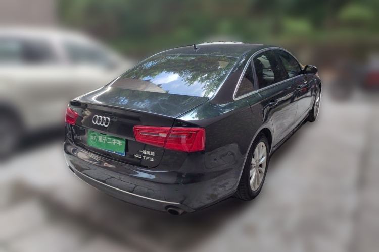 Used Audi A6L 2014 TFSI Standard Model Rear Right 45 Deg