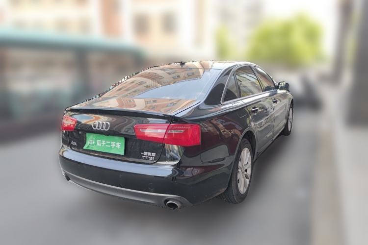 Used Audi A6L 2014 TFSI Standard Model Rear Right 45 Deg