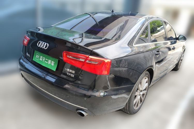 Used Audi A6L 2014 TFSI Standard Model Rear Right 45 Deg