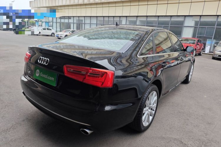 Used Audi A6L 2014 TFSI Standard Model Rear Right 45 Deg