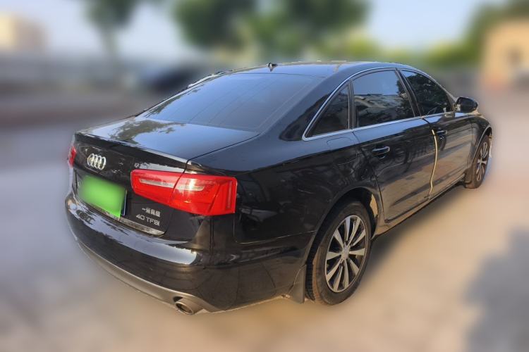 Used Audi A6L 2014 TFSI Standard Model Rear Right 45 Deg