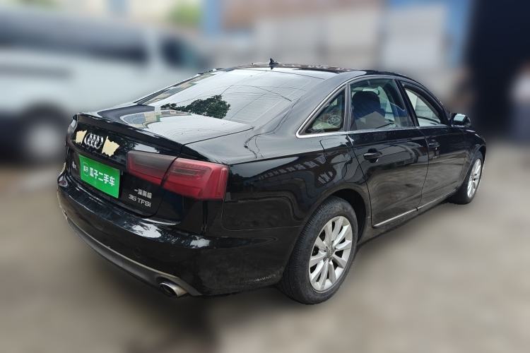 Used Audi A6L 2014 TFSI Standard Model Rear Right 45 Deg