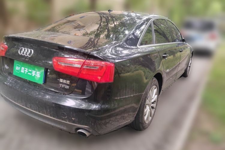 Used Audi A6L 2014 TFSI Standard Model Rear Right 45 Deg