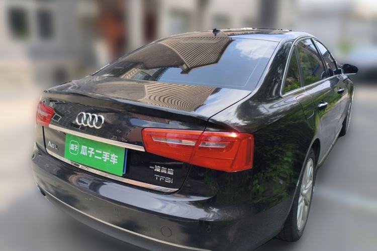 Used Audi A6L 2014 TFSI Standard Model Rear Right 45 Deg