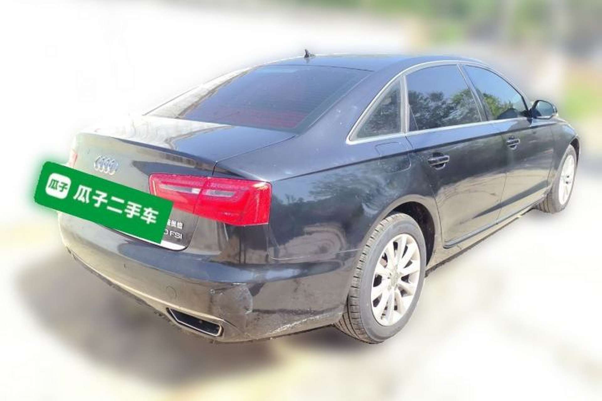Used Audi A6L 2014 30 FSI Comfort Model Rear Right 45 Deg
