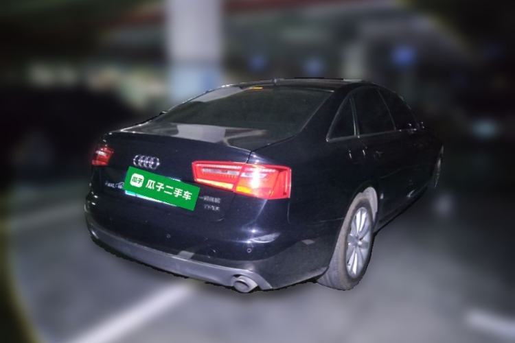 Used Audi A6L 2014 TFSI Standard Model Rear Right 45 Deg
