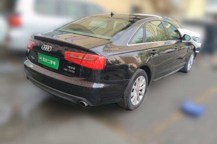 Used Audi A6L 2014 TFSI Standard Model Rear Right 45 Deg