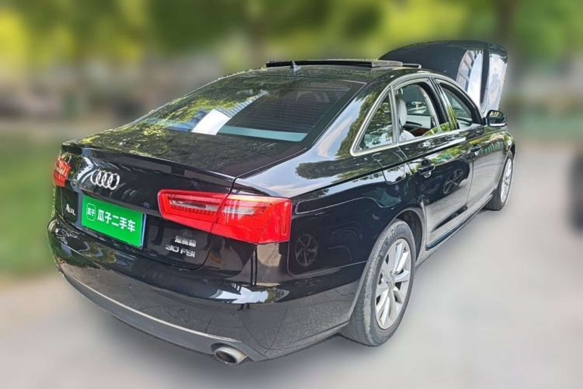 Used Audi A6L 2014 30 FSI Comfort Model Rear Right 45 Deg