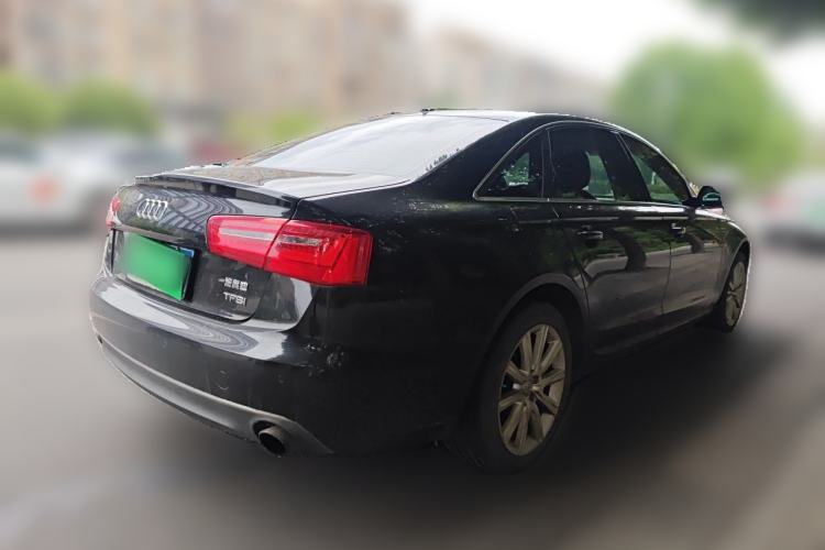Used Audi A6L 2014 TFSI Standard Model Rear Right 45 Deg