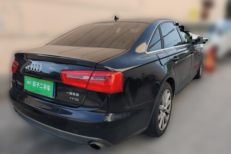 Used Audi A6L 2014 TFSI Standard Model Rear Right 45 Deg
