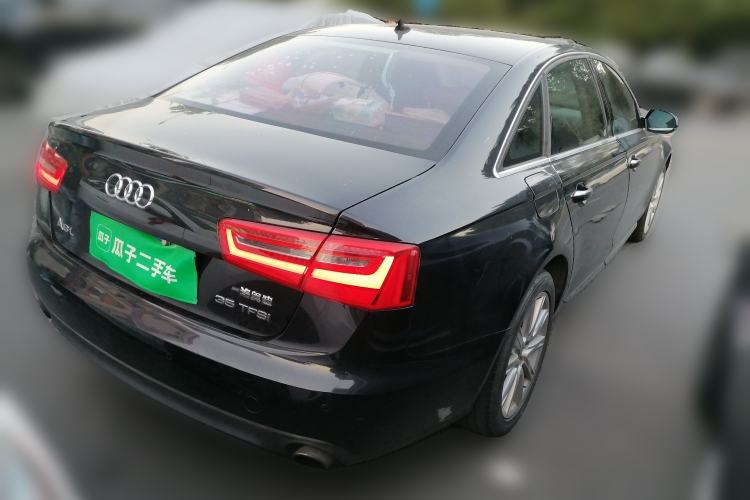 Used Audi A6L 2014 TFSI Standard Model Rear Right 45 Deg